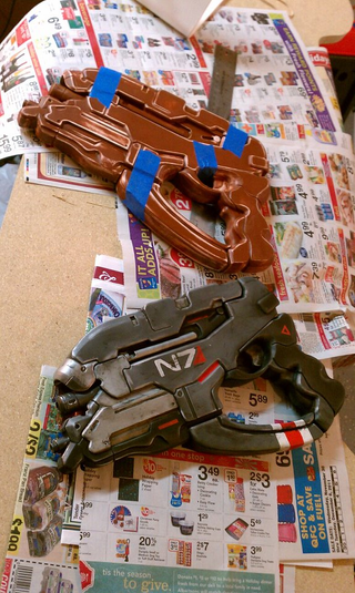 Illustration for article titled The Amazing, Exploded Mass Effect 3 N7 Pistol